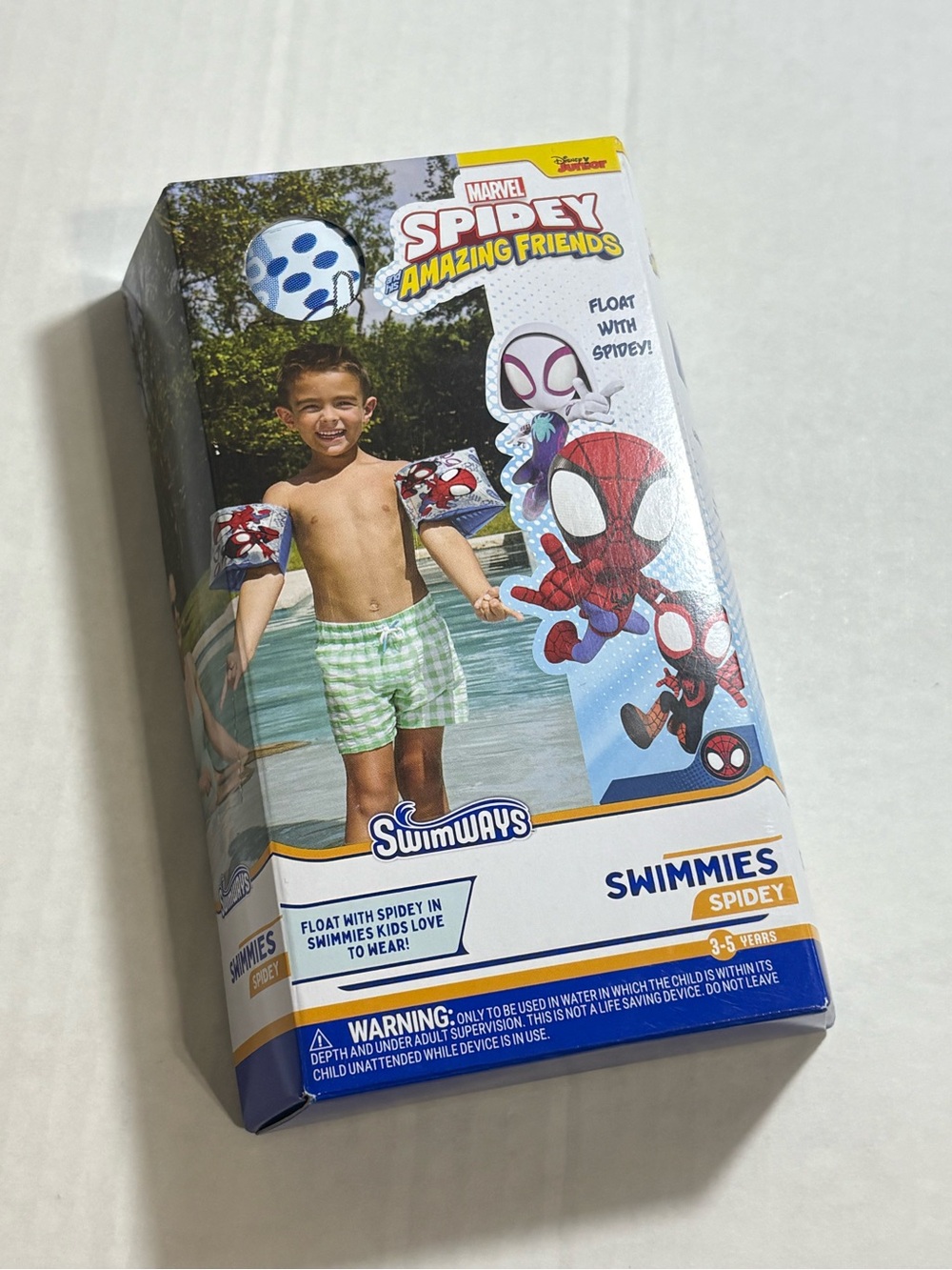 Spinways Kids Swim Arm Floaties - Red, White & Blue